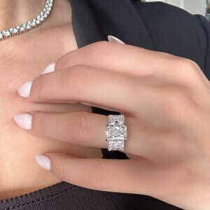 Lab Grown Diamond Ring 4.67 CT/TW IGI